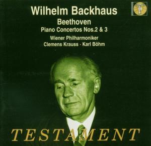 Piano Concertos 2 + 3 Testament Klassisk - Backhaus / Wiener Ph / Krauss / Böhm - Música - DAN - 0749677133429 - 2000