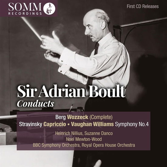 Cover for Bbc So / Boult · Sir Adrian Boult Conducts Bergs Wozzeck / Stravinskys Capriccio And Vaughan Williams Symphony No. 4 (CD) (2023)