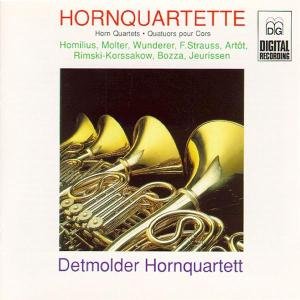 Horn Quartets - Detmold Horn Quartet - Musik - MDG - 0760623032429 - 18 maj 1999