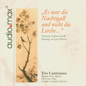 Cover for Trio Cantraiano · Es War Die Nachtigall Und Nicht Die (CD) (2009)