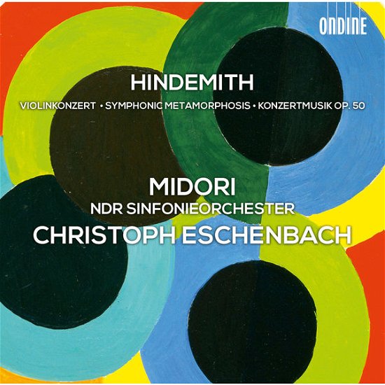 Cover for Hindemith / Midori / Ndr Symphony Orchestra · Violinkonzert / Symphonic Metamorphosis (CD) (2013)