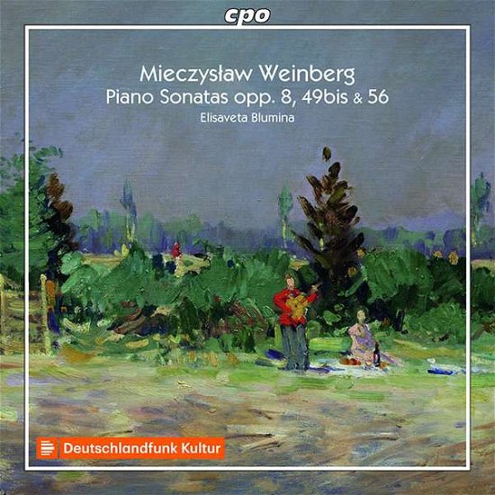 Cover for Elisaveta Blumina · Weinberg / Piano Sonatas 8 49 &amp; 56 (CD) (2018)