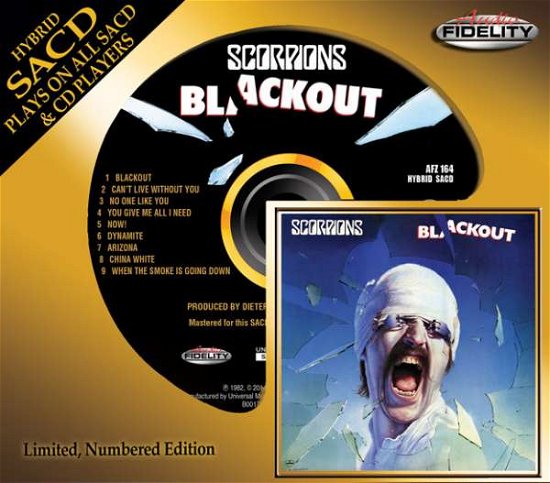 Cover for Scorpions · Blackout (SACD) (2015)
