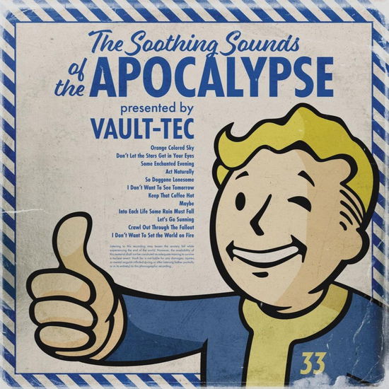 Cover for Soundtrack · Fallout - the Soothing Sounds of the Apocalypse (LP) [Blue Smoke Vinyl edition] (2024)