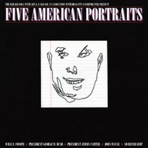 Cover for Red Krayola · Five American Portraits (CD) (2010)