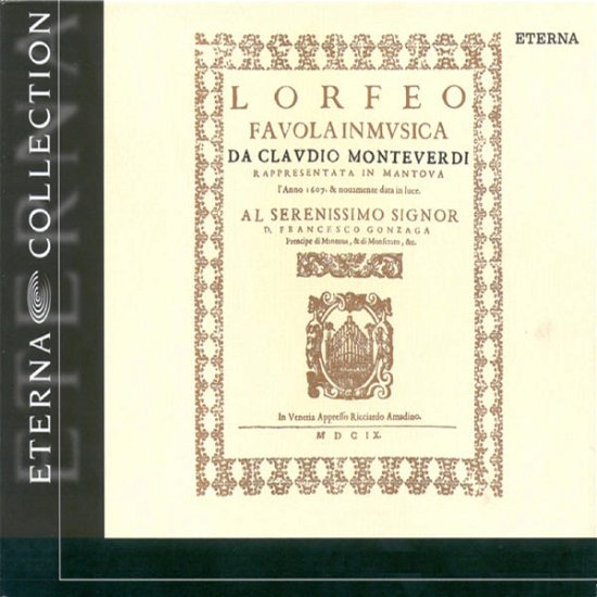 L'orfeo - Monteverdi / Meili / Trotschel - Musik - Berlin Classics - 0782124331429 - 23. oktober 2007