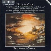 String Quartet / Allegro for S - Gade / Kontri Quartet - Music - Bis - 0789368198429 - May 16, 2013