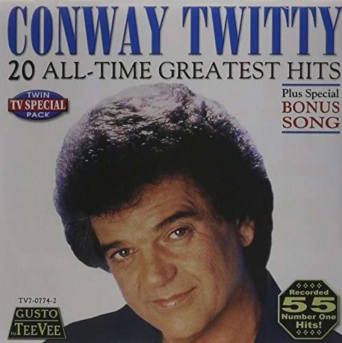 20 All Time Greatest Hits - Conway Twitty - Musiikki - GUSTO - 0792014077429 - tiistai 20. elokuuta 2002