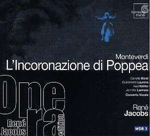 Cover for Claudio Monteverdi  · L'Incoronazione Di Poppea (CD)