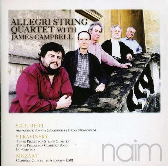 Cover for Allegri String Quartet · Allegri String Quartet with James Campbe (CD)