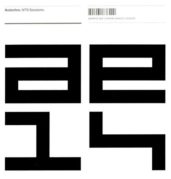 Cover for Autechre · Nts Sessions (CD) (2018)
