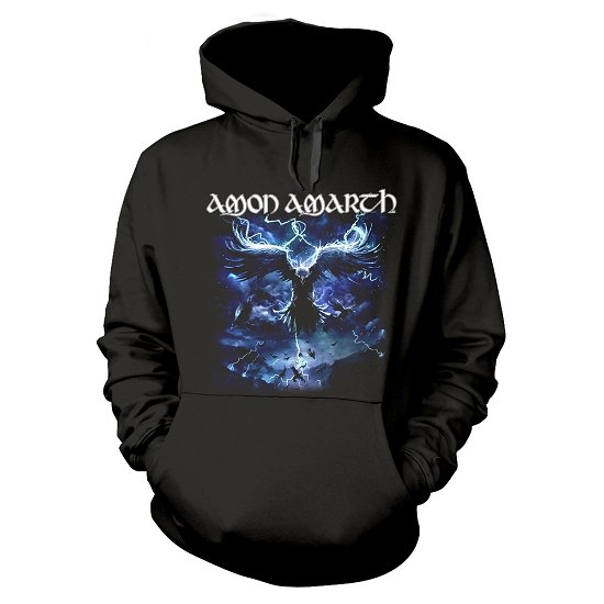 Cover for Amon Amarth · Raven's Flight (Black) (Hoodie) [size L] [Black edition] (2020)