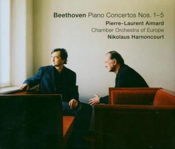 Cover for Aimard / Coe / Harnoncourt · Beethoven / Piano Concertos Nos 1-5 (CD) (2003)