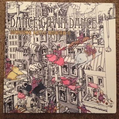 Cover for Dance Gavin Dance · Downtown Battle Mountain (LP) (2014)