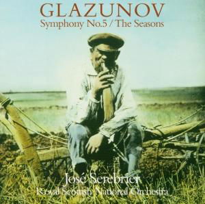 Cover for Jose Serebrier · Glazunov: Sym No.5/the Season Ballet (CD) (2016)
