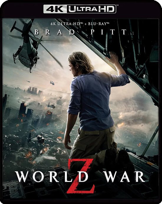 Cover for World War Z (4K UHD Blu-ray) (2023)