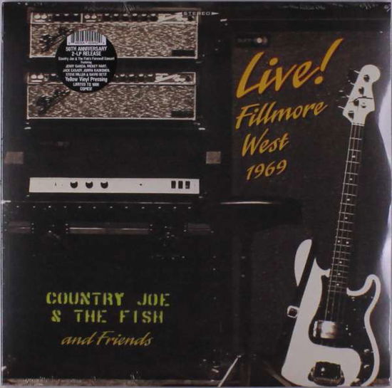 Country Joe & The Fish · Live! (LP) [Limited 50th Anniversary 2-lp Yellow Vinyl edition] (2019)