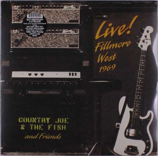 Cover for Country Joe &amp; The Fish · Live! (LP) [Limited 50th Anniversary 2-lp Yellow Vinyl edition] (2019)