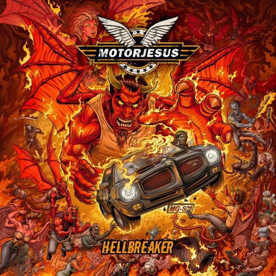 Cover for Motorjesus · Hellbreaker (CD) (2021)