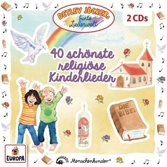 Cover for Detlev JÖcker · 40 Schönste Religiöse Kinderlieder (CD) (2020)