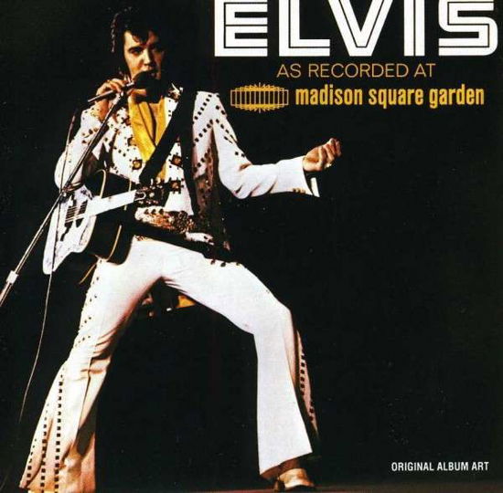 Cover for Elvis Presley · Elvis As Recorded Live at Madison Square Garden (CD) (1992)