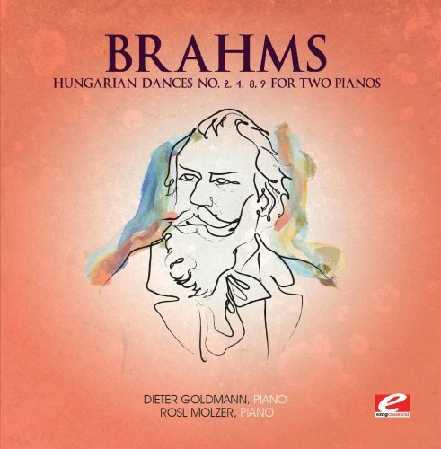 Cover for Brahms · Hungarian Dances For Two Pianos (CD) [EP edition] (2013)