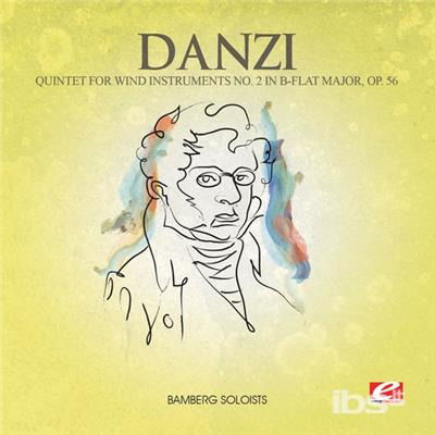 Cover for Danzi · Quintet For Wind Instruments 2 B-Flat Major (CD) [EP edition] (2013)