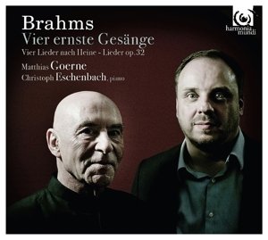 Cover for Johannes Brahms · Vier Ernste Gesange (CD) (2016)