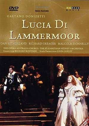 Cover for Donizetti Gaetano · Lucia Di Lammermoor (DVD) (2001)