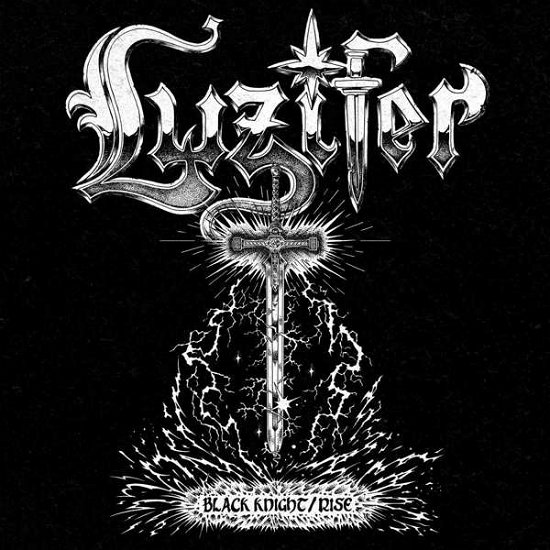 Cover for Luzifer · Black Knight / Rise (White Vinyl) (LP) (2020)