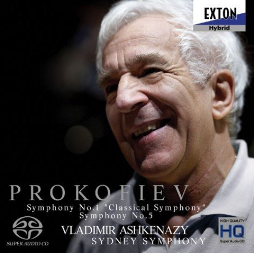 Cover for Vladimir Ashkenazy · Prokofiev: Symphony No.1 `classical Symphony` &amp; Symphony No.5 (CD) [Japan Import edition] (2010)