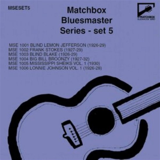 Cover for Jefferson / Beale St Sheiks · Matchbox Bluesmaster Set 5 (CD) (2021)