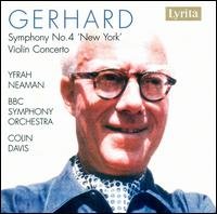 Symphony No. 4 - Gerhard / Neaman / Bbc Symphony Orchestra / Davis - Muziek - LYRITA - 5020926027429 - 13 mei 2008