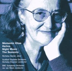 Cover for Scottish Chamber Orchestra · Thea Musgrave: Helios Momento Vitae Night Music (CD) (2003)