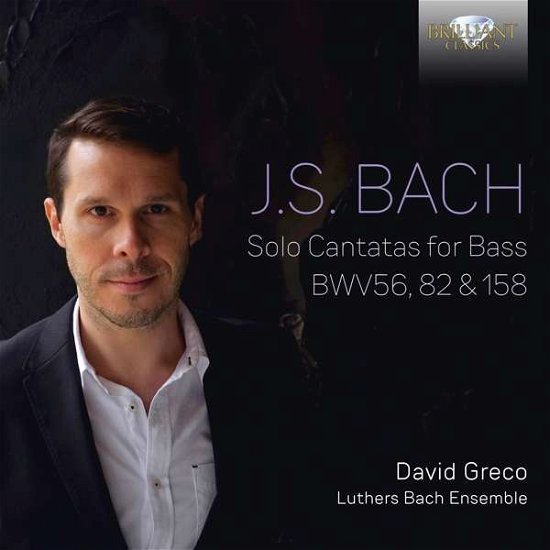 Cover for Tymen Jan Bronda / Luthers Bach Ensemble / David Greco · J.S. Bach: Solo Cantatas For Bass Bwv56. 82 &amp; 158 (CD) (2019)