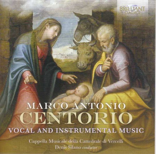 Cover for Capella Musicale Della Cattedrale Di Vercelli · Centorio: Vocal and Instrumental Music (CD) (2020)