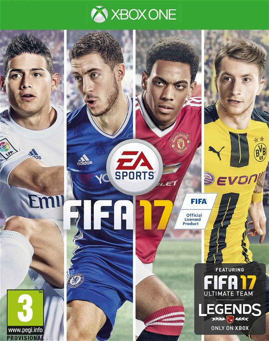 Cover for Electronic Arts · Fifa 17 (XONE) (2016)