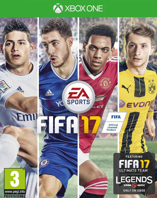 Cover for Xbox One · Fifa 17 (PS4) (2016)