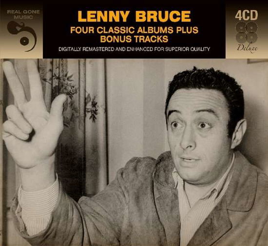 Cover for Lenny Bruce · Four Classic Albums Plus Bonus Tracks (CD) [Deluxe edition] (2018)