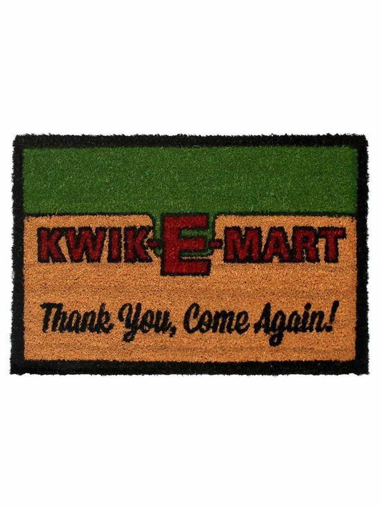 Cover for Simpsons · Kwit-E-Mart Door Mat (MERCH)