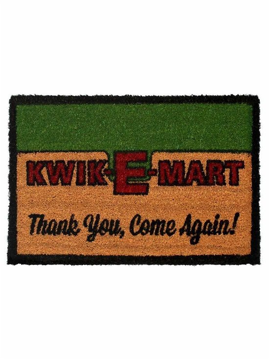 Cover for Simpsons · Kwit-E-Mart Door Mat (MERCH)