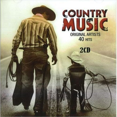 Cover for Various Artists · Country Music-original Artists 40 Hits (CD)