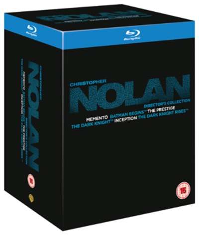 Cover for Christopher Nolan Director's Collection · Christopher Nolan - DirectorS (Blu-ray) [Limited edition] (2012)