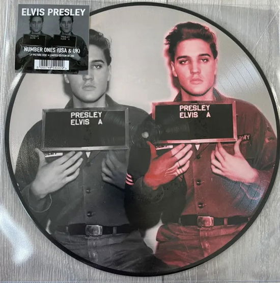 Cover for Elvis Presley · Number Ones USA And UK (LP) [Picture Disc edition] (2023)