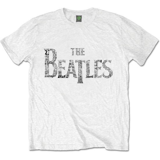 The Beatles Unisex T-Shirt: Drop T Tickets - The Beatles - Koopwaar - Apple Corps - Apparel - 5055979900429 - 