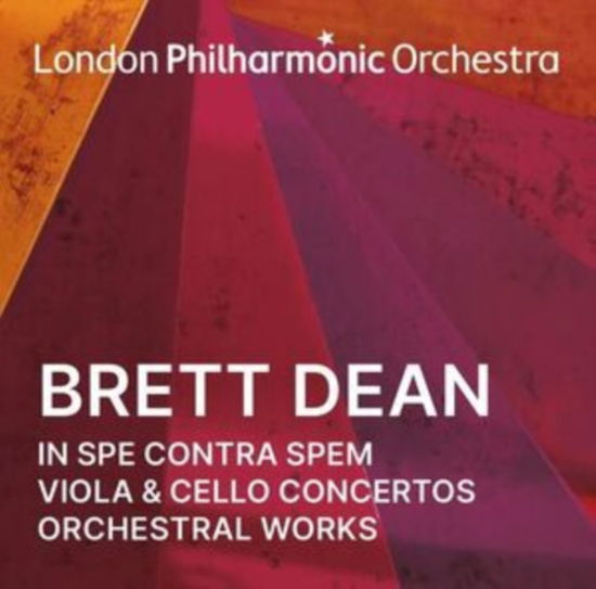 Cover for London Philharmonic Orchestra / Enrique Mazzola · Brett Dean: In Spe Contra Spem / Viola &amp; Cello Concertos And Orchestral Works (CD) (2024)