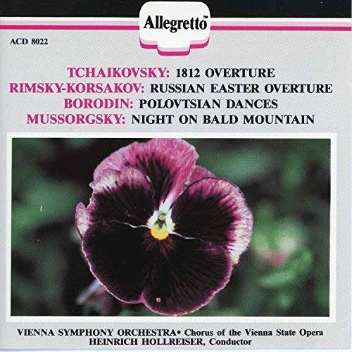 Cover for Tchaikovsky · Tchaikovsky-1812 Overture (CD)