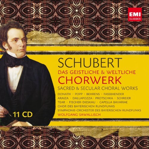 Cover for F. Schubert · Das Geistliche &amp; Weltliche Cho (CD) (2011)