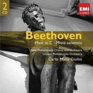 Cover for Giulini Carlo Maria · Beethoven: Mass in C; Missa So (CD) [Remastered edition] (2017)