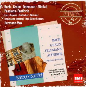 Cover for Hermann Max · Hermann Max: Bach, Graun, Telemann (CD) (2012)